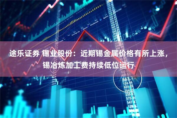 途乐证券 锡业股份：近期锡金属价格有所上涨，锡冶炼加工费持续低位运行